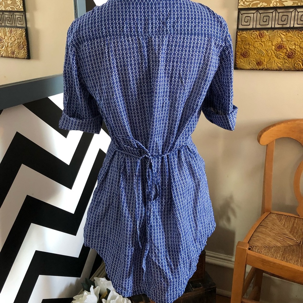 Embroidered Button Down - image 6